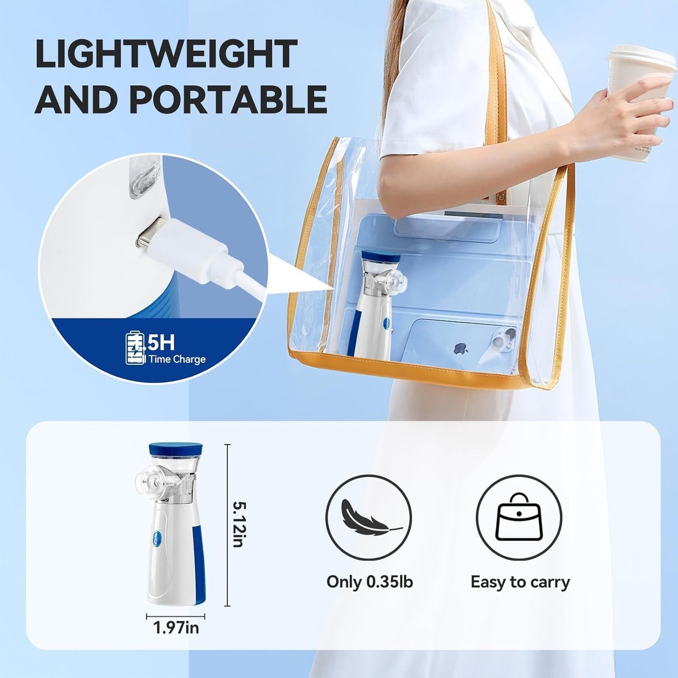 Kingdom Portable Mesh Nebulizer - Image 4